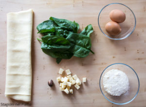 Rotolo di spinaci freschi e formaggio - Stagioni nel Piatto